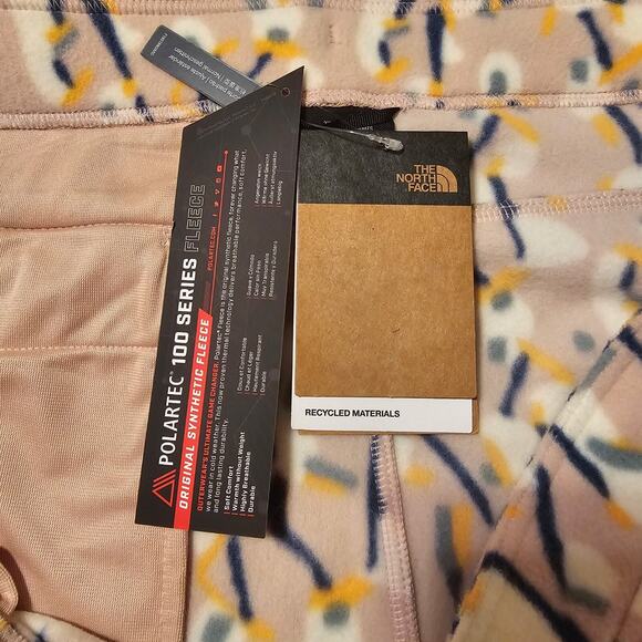 NWT The North Face Alpine Polartec 100 Fleece Pants Women’s Pink Confetti 3X - Picture 4 of 11